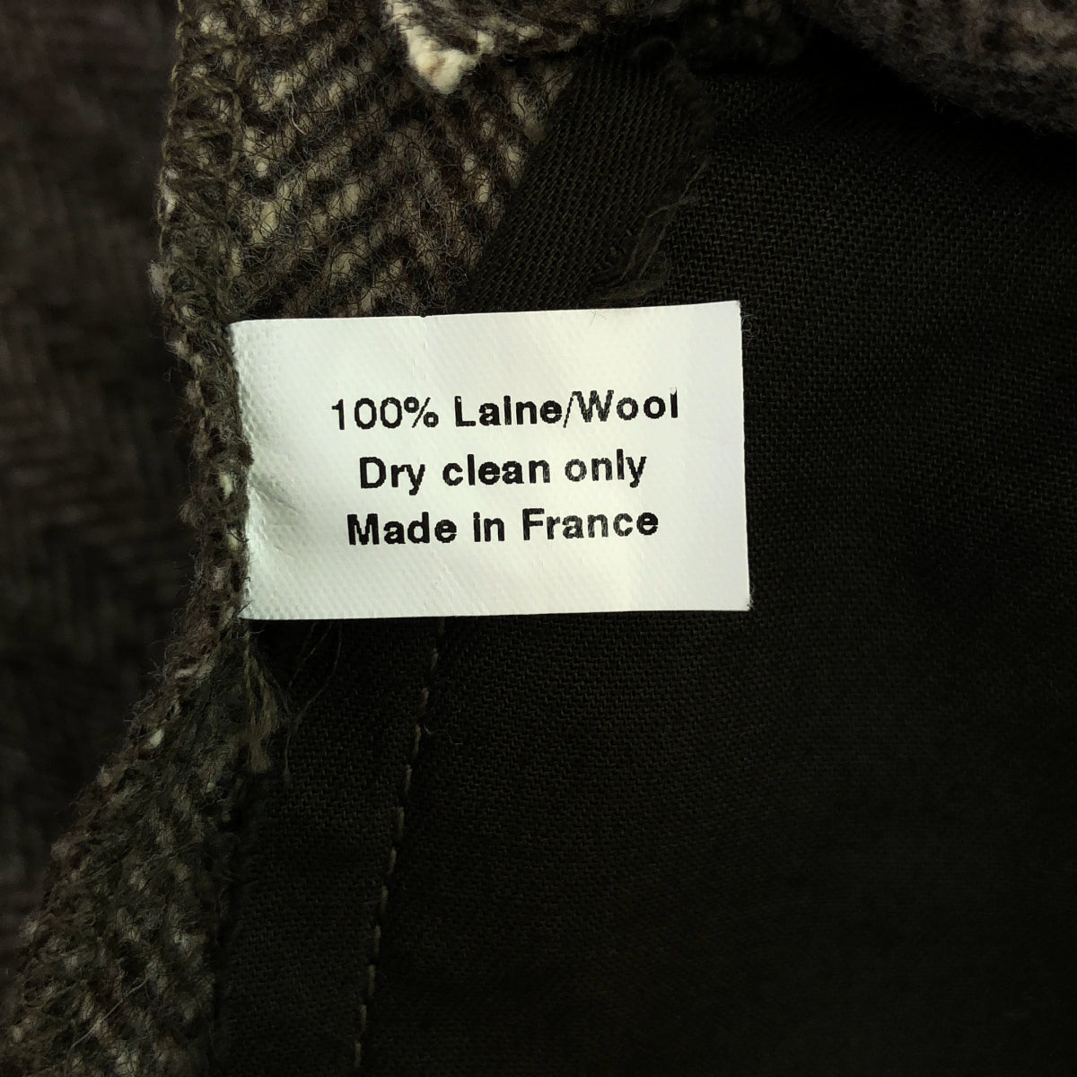 ANATOMICA | Herringbone Over Poncho Coat Cape | TU | Men's