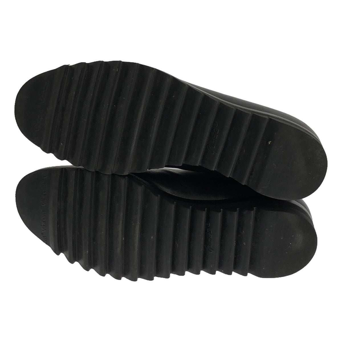 F.LLI。賈科梅蒂 | DERBY 鯊魚鞋底平頭鞋 | 41 | NERO×AZZURRO |男士