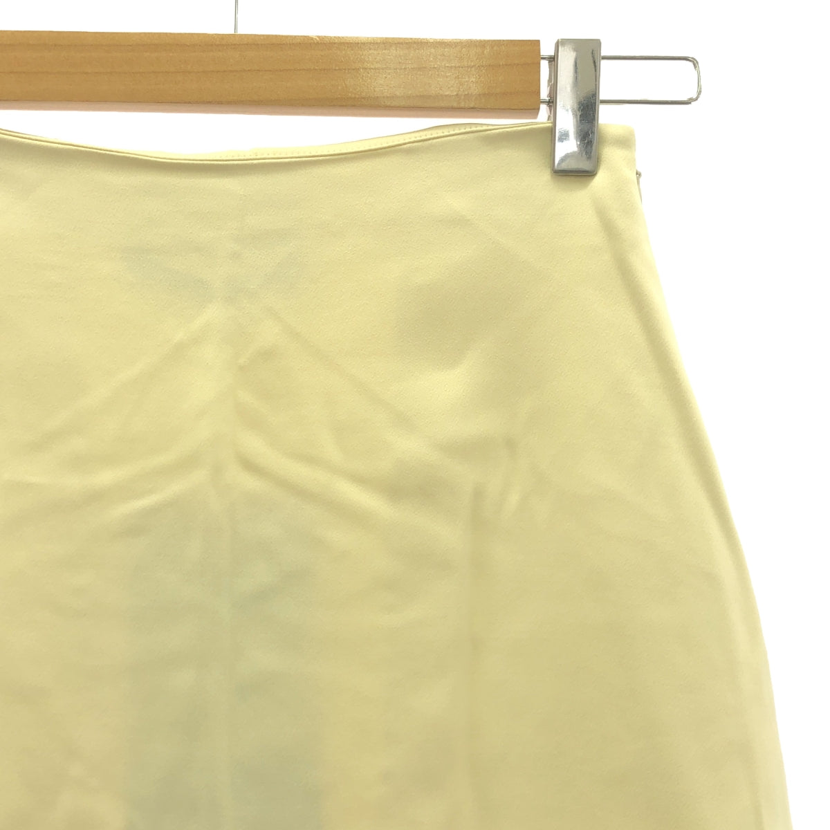 【美品】  CALCATERRA / カルカテッラ | サイドジップ アシンメトリー スカート | 36 | エクリュ | レディース