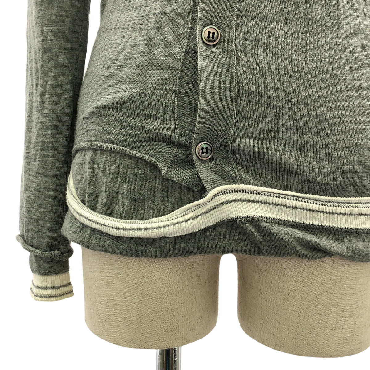 COMME des GARCONS | 2011SS | Layered knit top | M | Women's