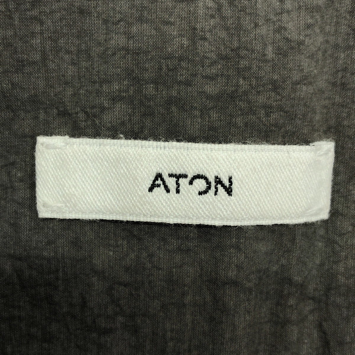 ATON / 에이턴 | 나일론 감기 랩 스커트 | 01 | 여성