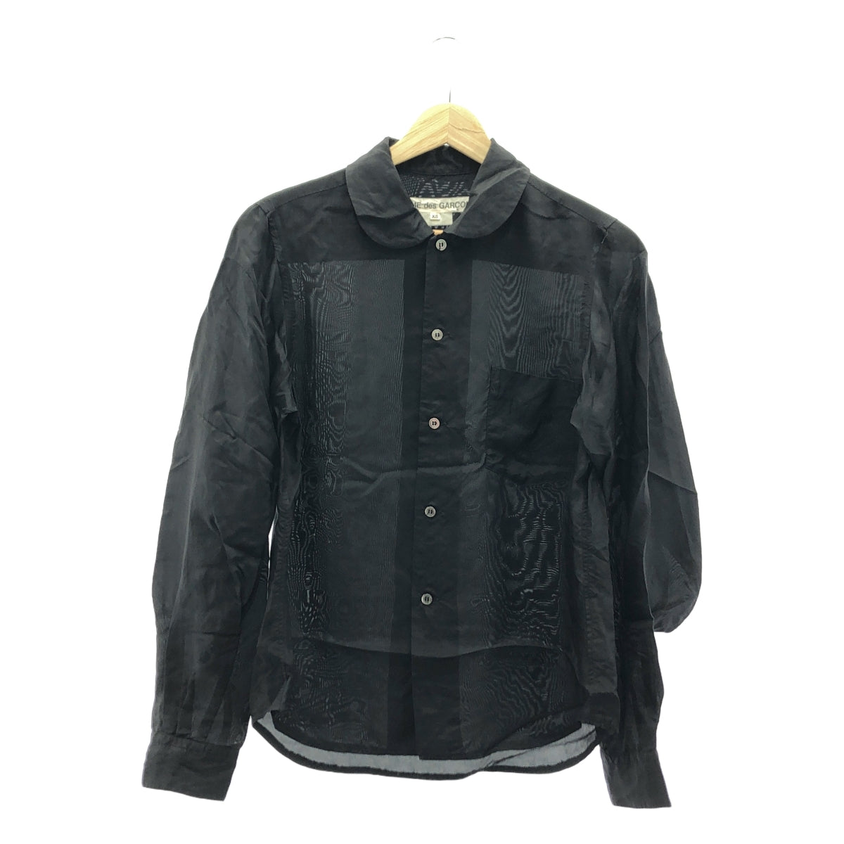 COMME des GARCONS | 2014AW | Round collar double sleeve shirt | XS | Women's