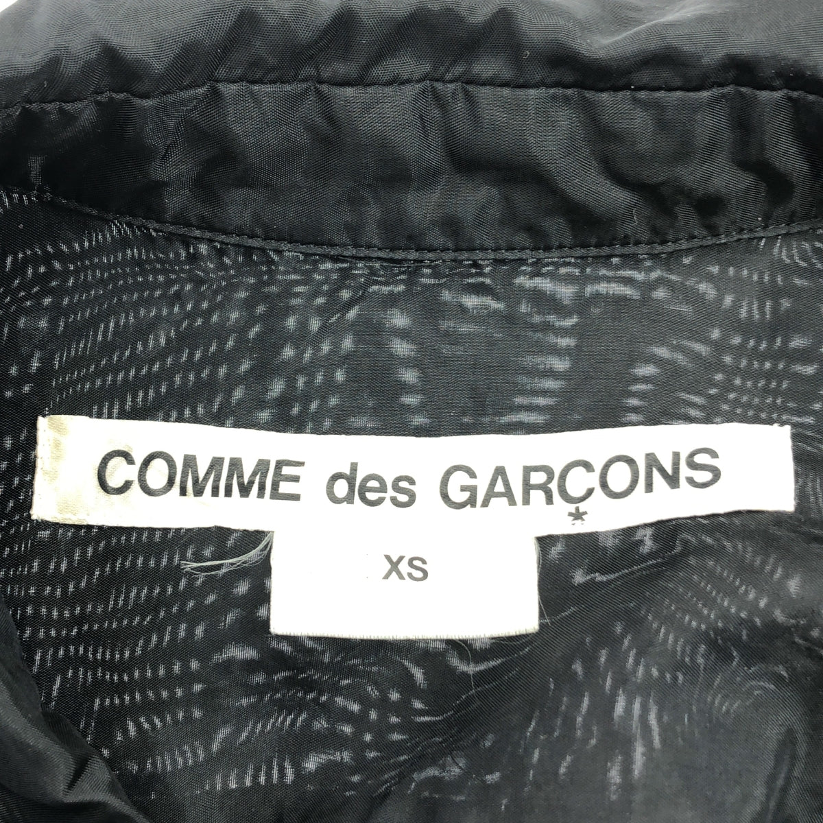COMME des GARCONS | 2014AW | Round collar double sleeve shirt | XS | Women's