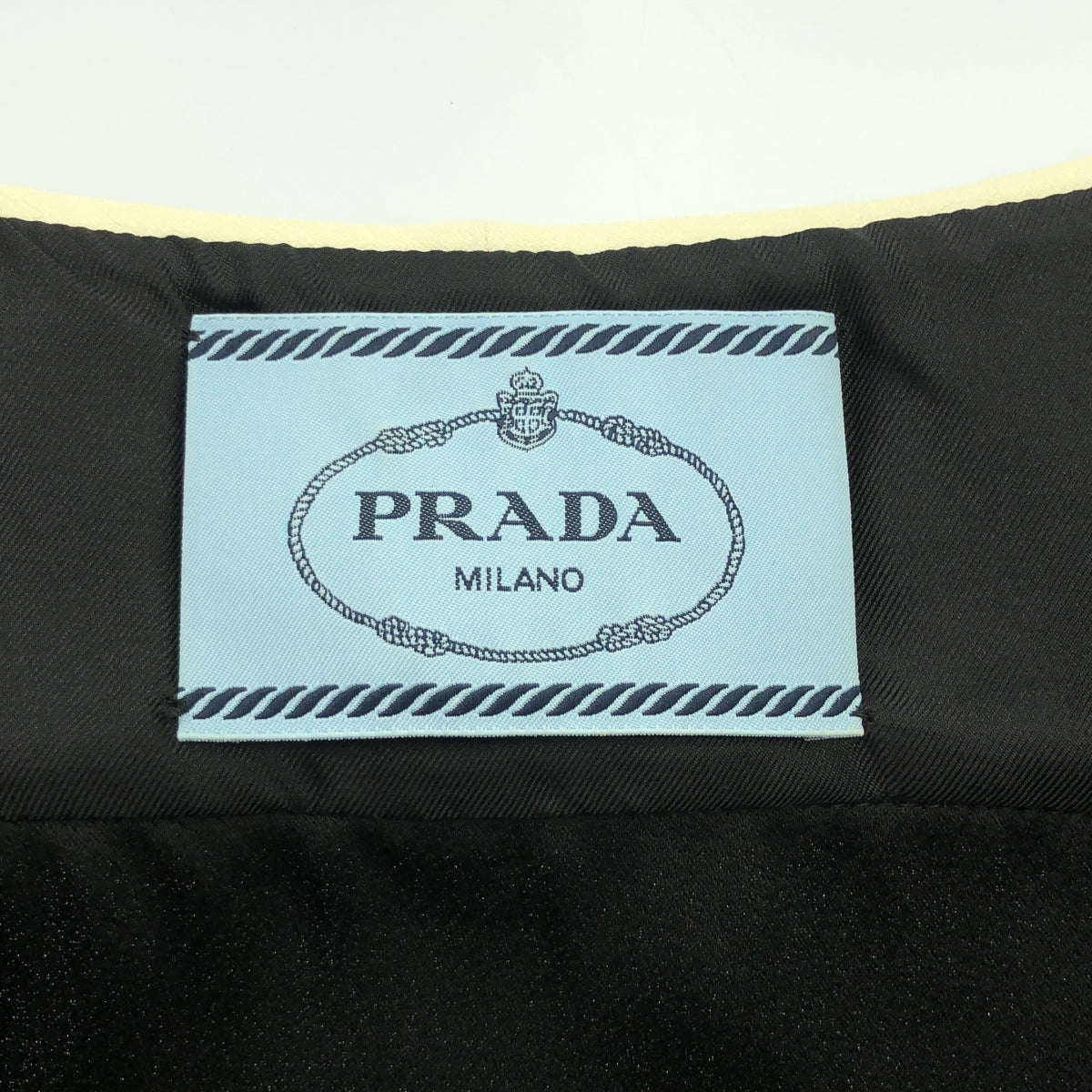PRADA | Piping Line Side Zip Dress | 38S | Women's