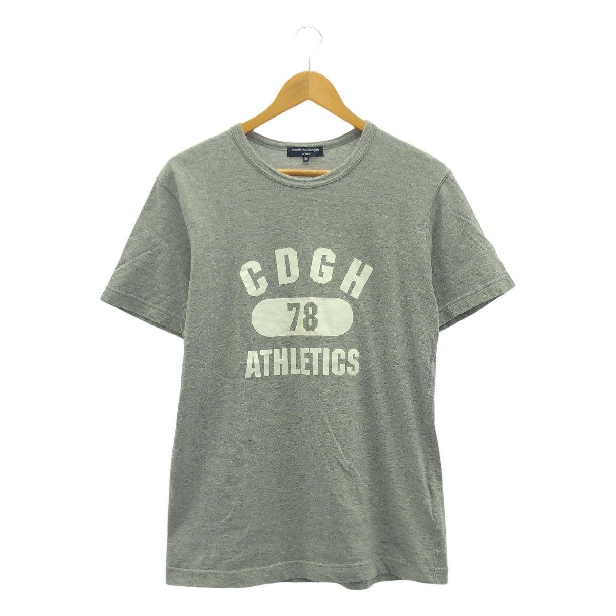 COMME des GARCONS HOMME | 2009SS | College logo print cotton T-shirt | M | Men's