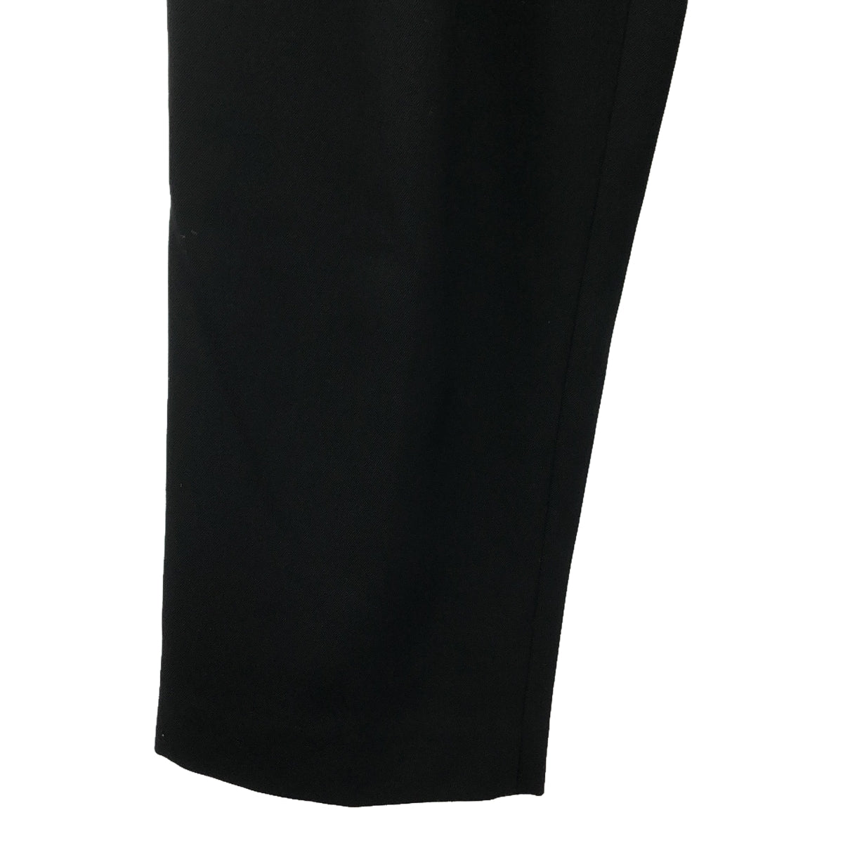 HED MAYNER | 2022AW | 6 Pleats Pants Wool Twill | M | Black | Men's