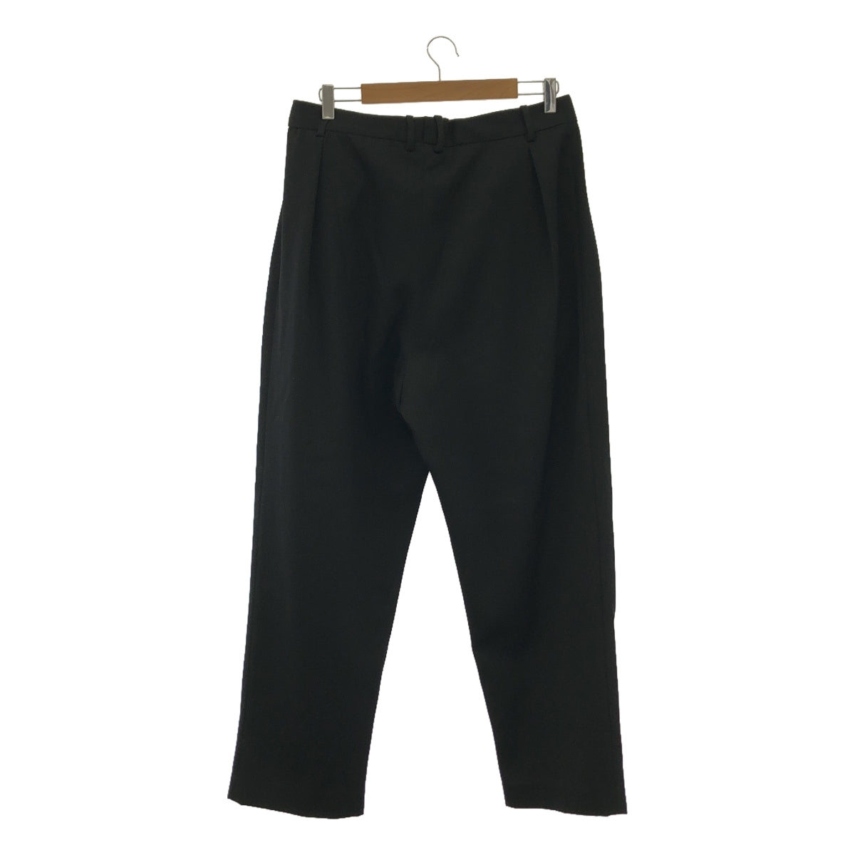 HED MAYNER | 2022AW | 6 Pleats Pants Wool Twill | M | Black | Men's