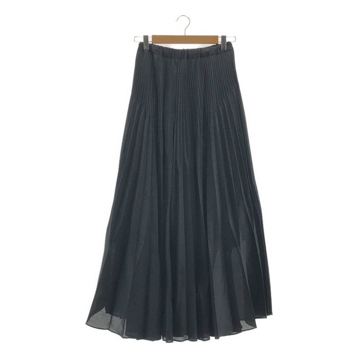 UN3D / 앤슬리드 | ORIGAMI PLEATS 오리가미 플리츠 스커트 | 34 | 블랙 | 여성