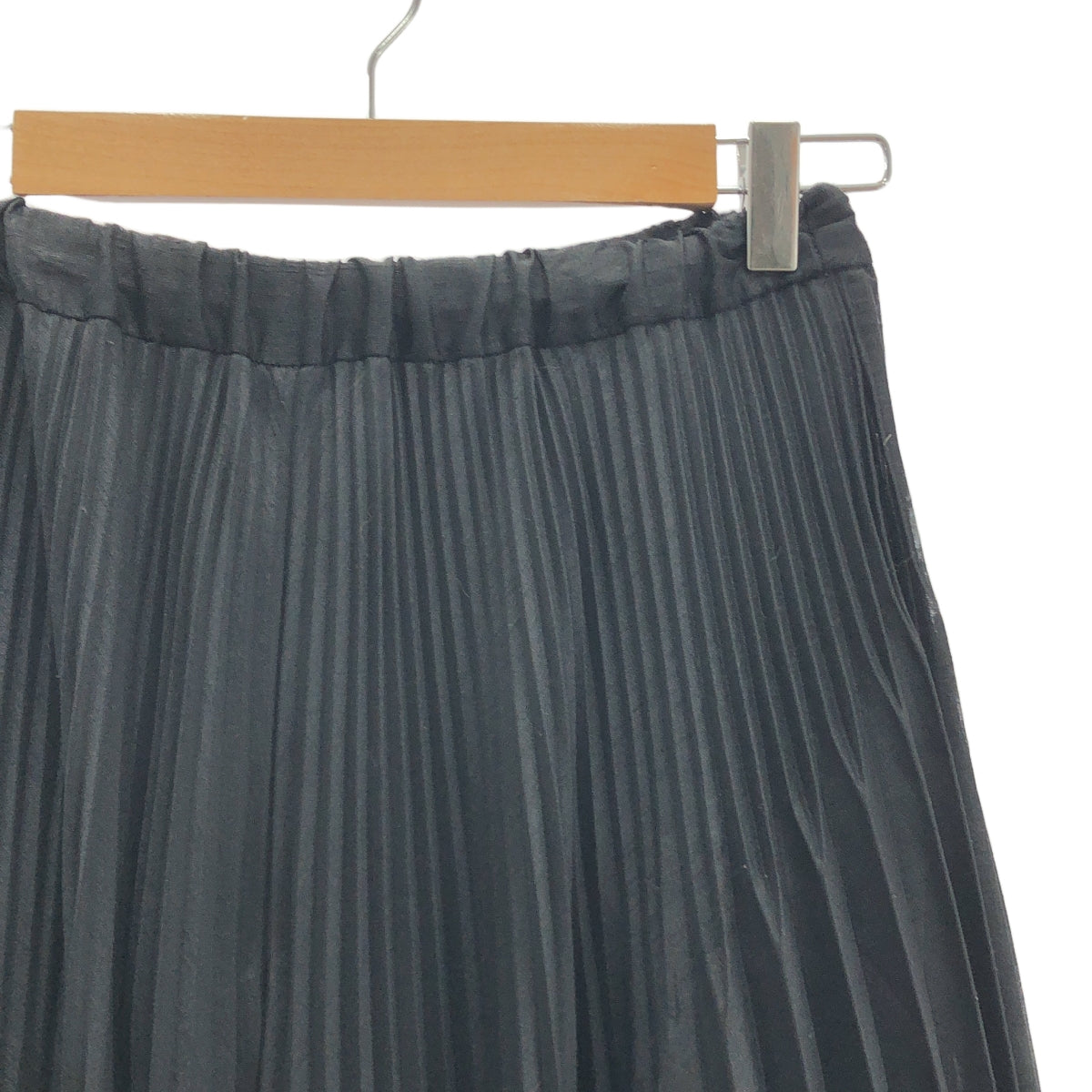 UN3D / 앤슬리드 | ORIGAMI PLEATS 오리가미 플리츠 스커트 | 34 | 블랙 | 여성