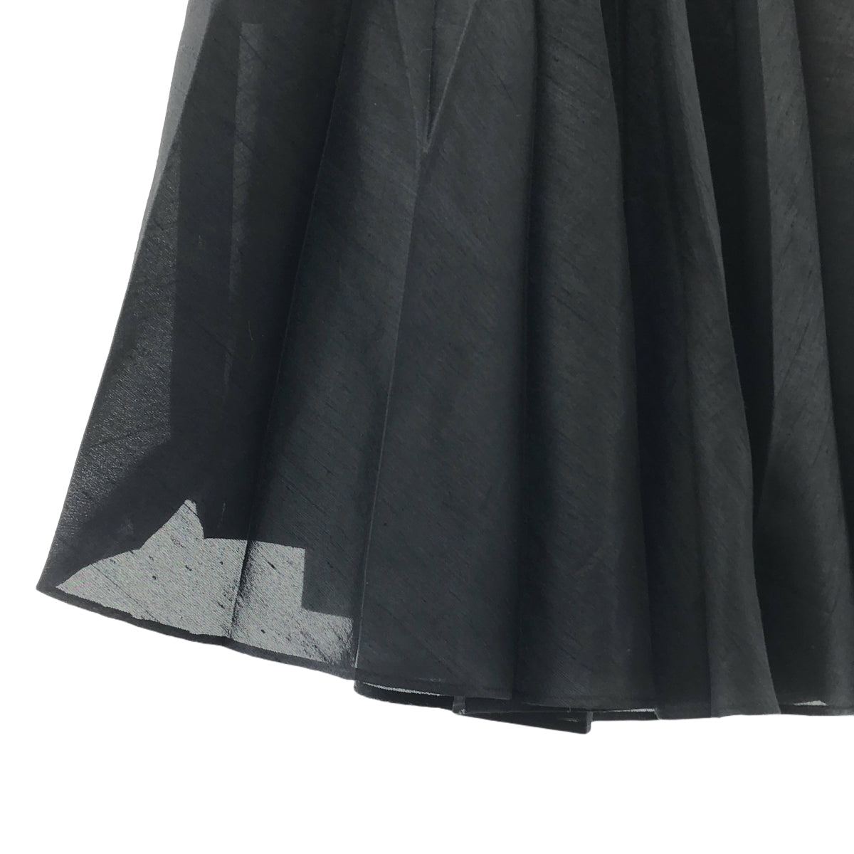 UN3D / 앤슬리드 | ORIGAMI PLEATS 오리가미 플리츠 스커트 | 34 | 블랙 | 여성