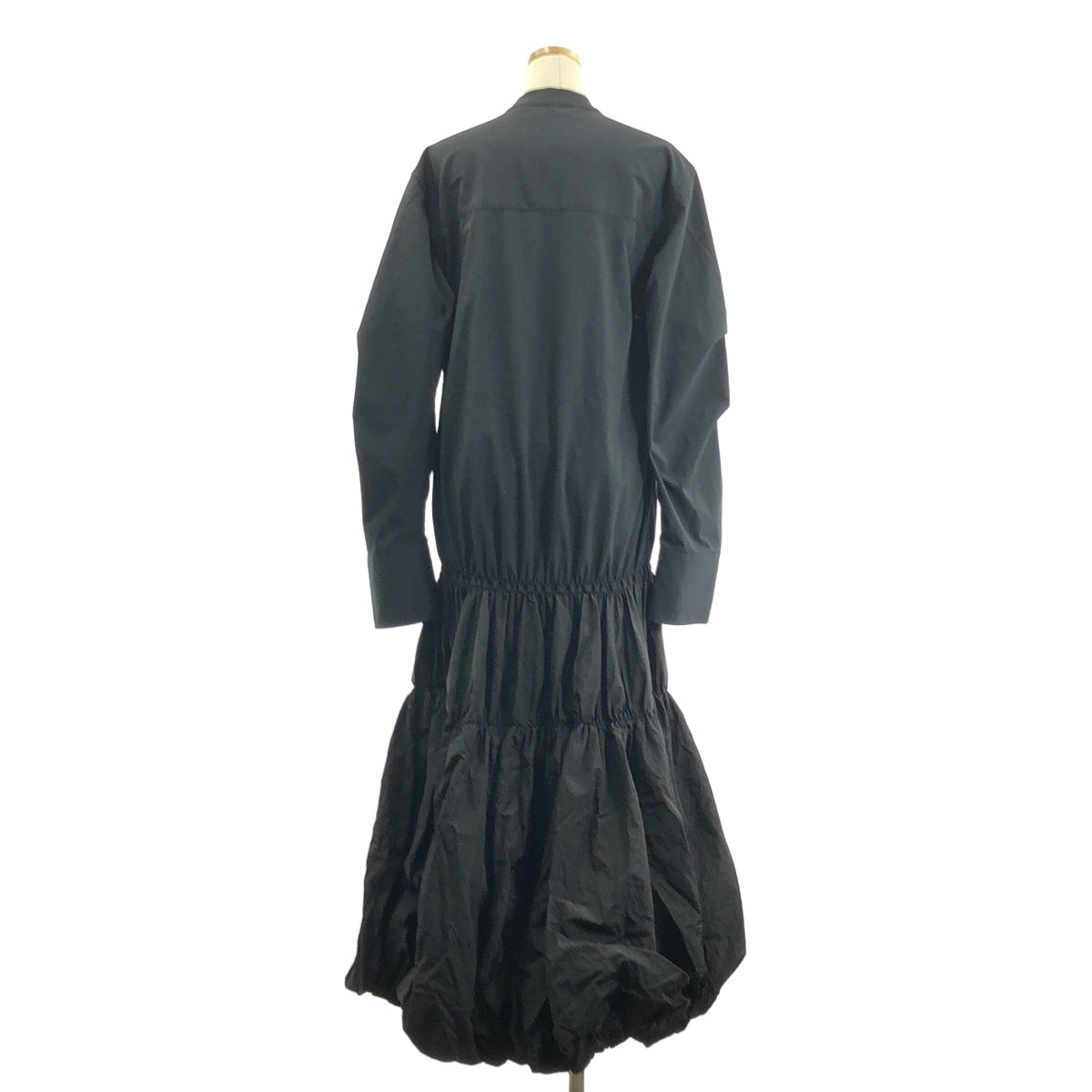 UN3D / 앤슬리드 | BALLOON SHIRT OP / 셔츠 원피스 | 38 | 블랙 | 여성