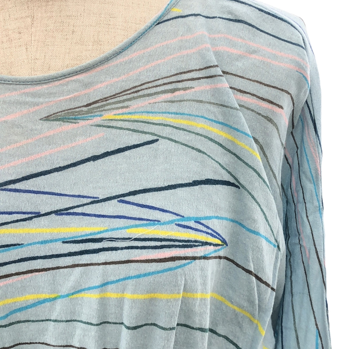 mina perhonen | 2015 s/s | ray print pullover dress | 40 | multicolor | women's