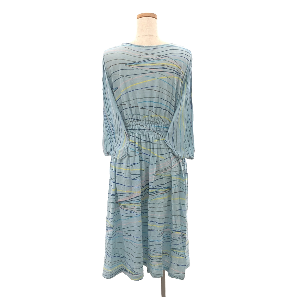 mina perhonen | 2015 s/s | ray print pullover dress | 40 | multicolor | women's