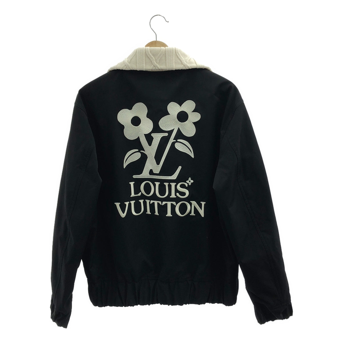 Louis Vuitton / ルイヴィトン | 2024SS | ロゴ ニットカラーエンブロイダード テクニカルブルゾン ジャケット | 48 | メンズ