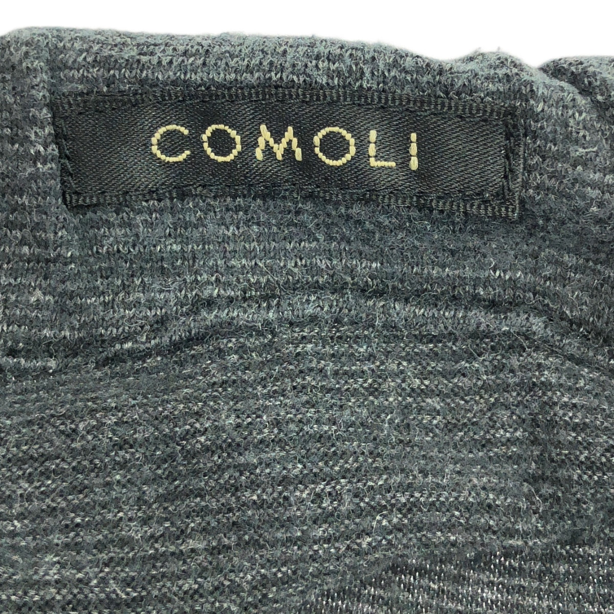 COMOLI | 2021SS | Washed Silk Drawstring Pants | 1 | Gray | Men's