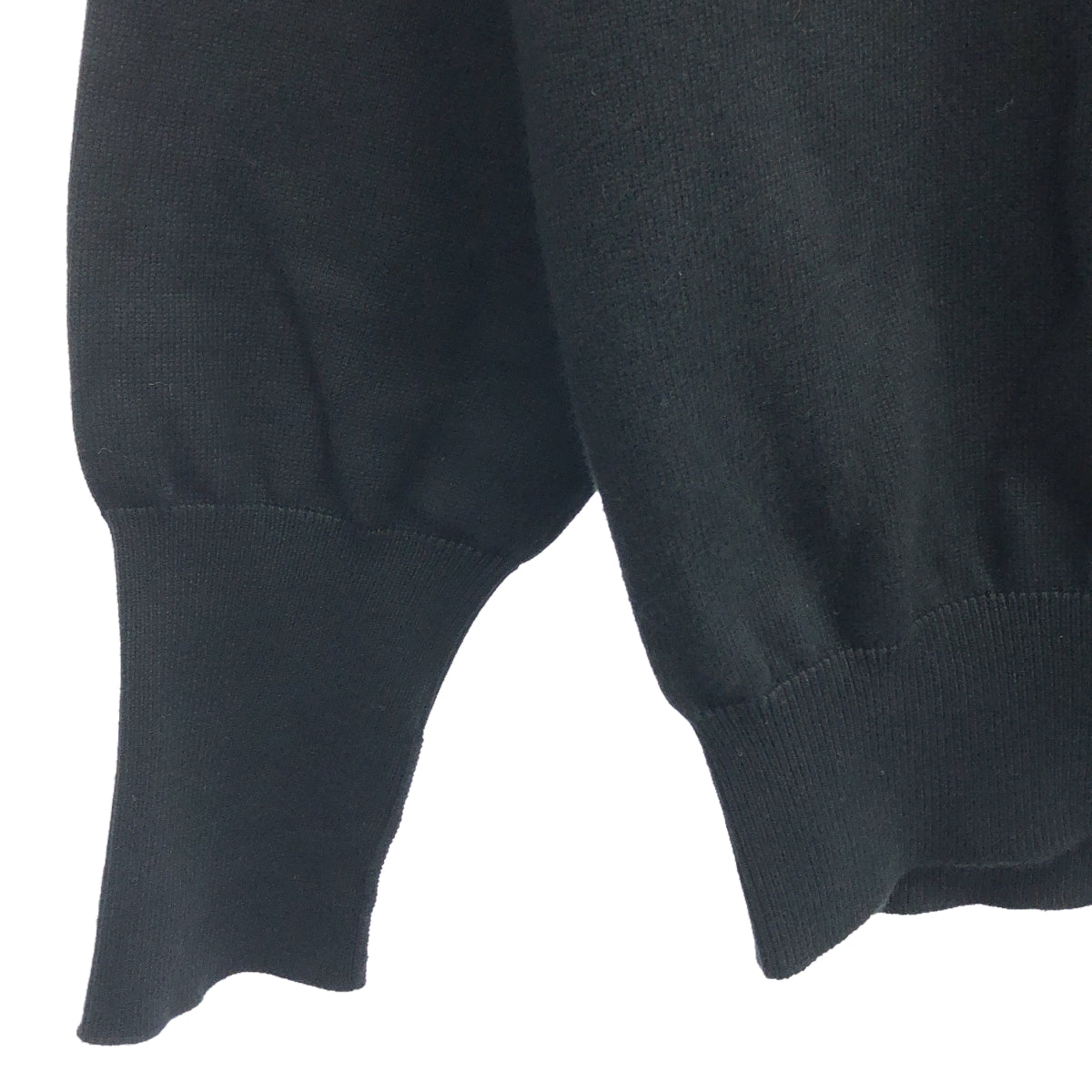 A.PRESSE / アプレッセ | Cotton Knit L/S Polo Shirts / コットン ポロ ニット | 1 | メンズ