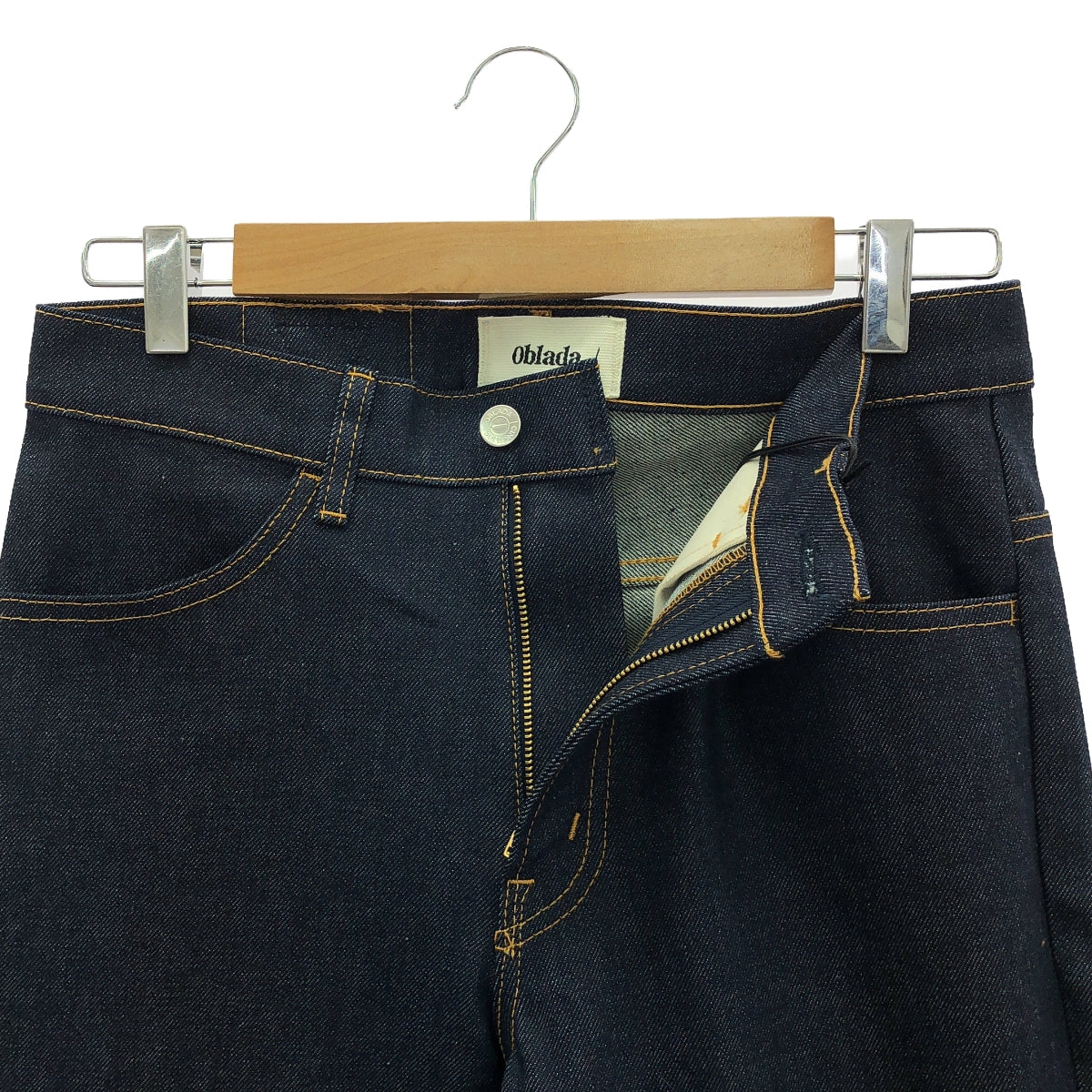 【新品】  oblada / オブラダ | 1980 RIGID ストレート デニムパンツ | 25 | インディゴ | レディース
