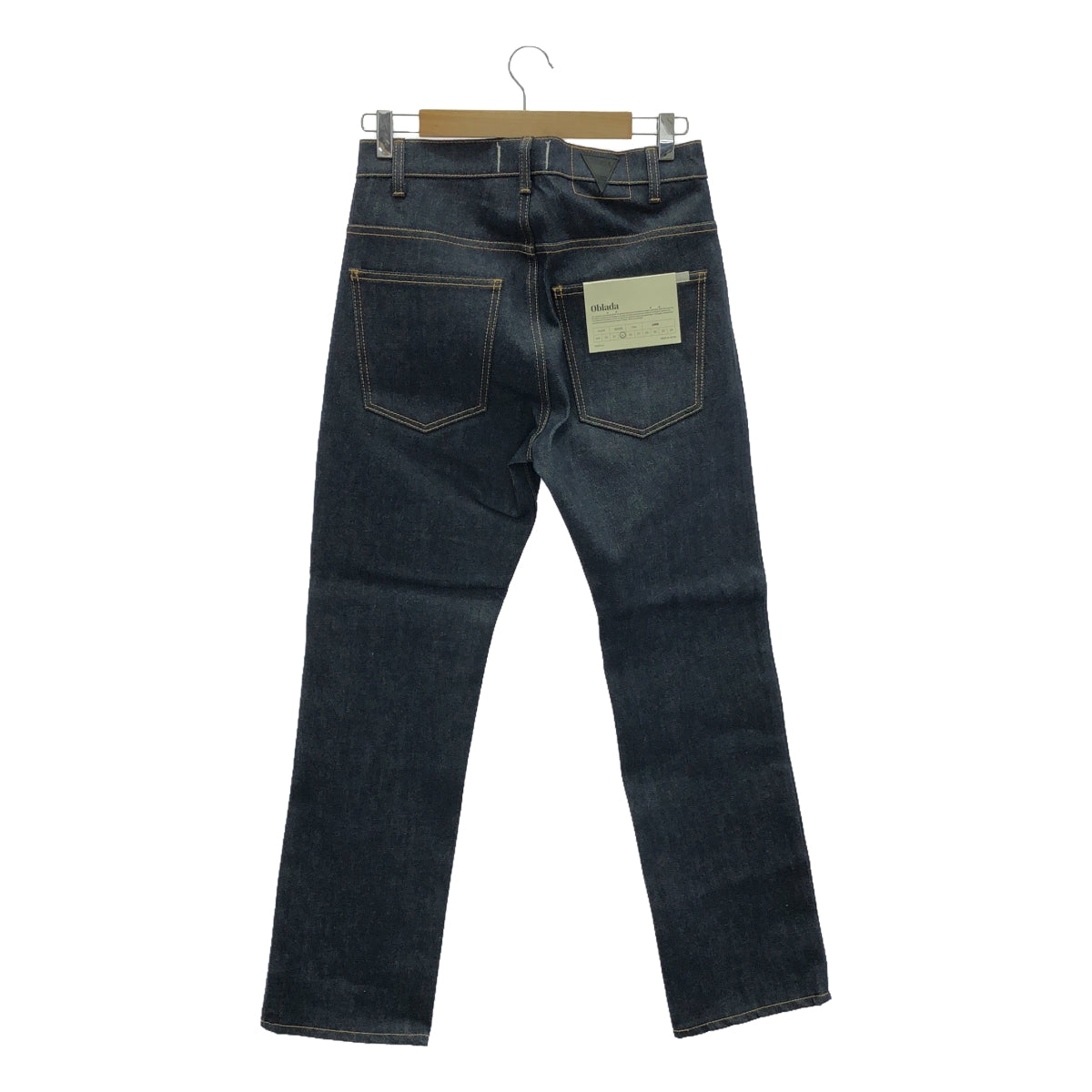 【新品】  oblada / オブラダ | 1980 RIGID ストレート デニムパンツ | 25 | インディゴ | レディース