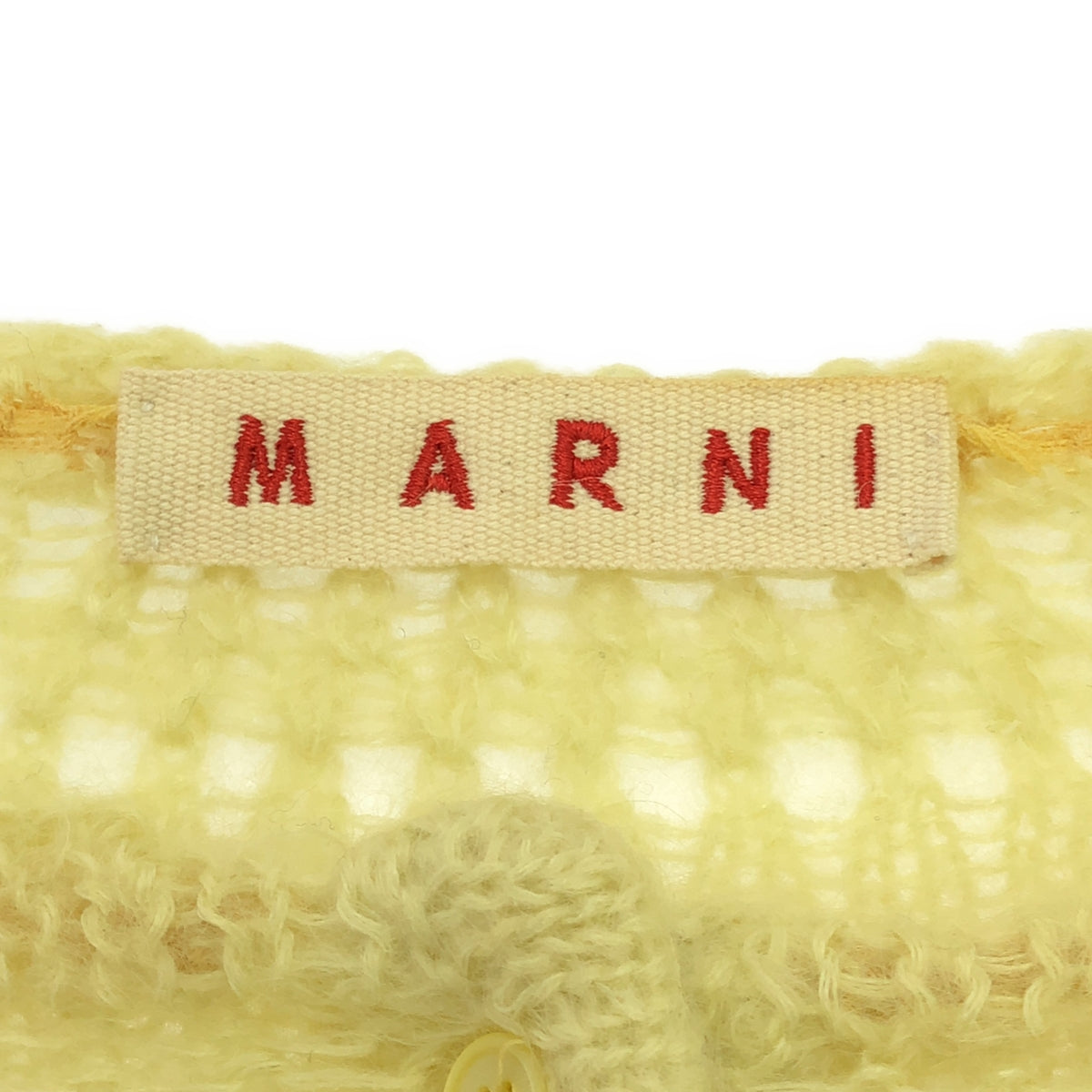 MARNI | Mohair nylon wool knit cardigan | 40 | Women's