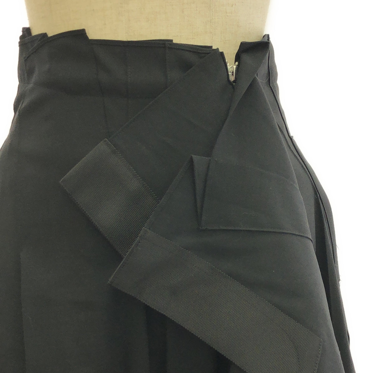 sacai / サカイ | ZIP Suiting Skirt ロングスカート | 0 | レディース