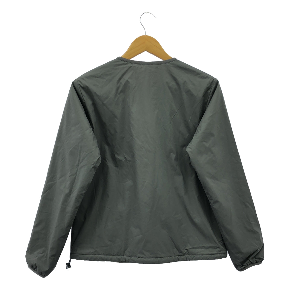 DANTON / ダントン | 2023AW | DT-A0110 SBT ノーカラー インサレーション ジャケット | M | グレー | レディース