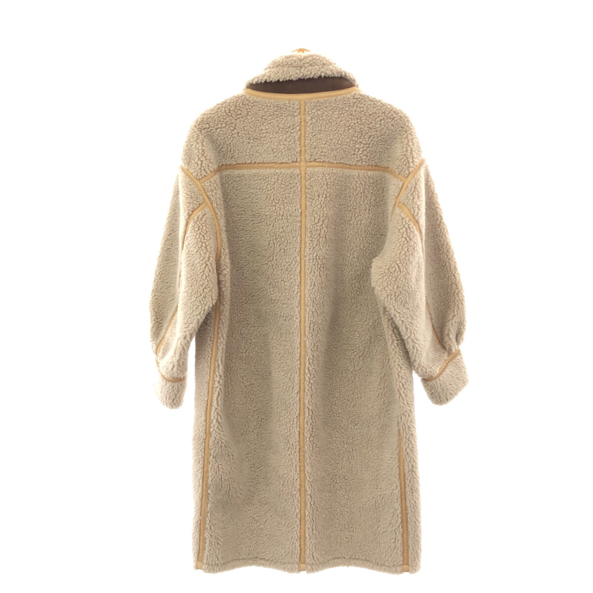 6(ROKU) BEAUTY&YOUTH / ロクビューティーアンドユース | FAKE MOUTON COAT | 36 | ベージュ | レディース