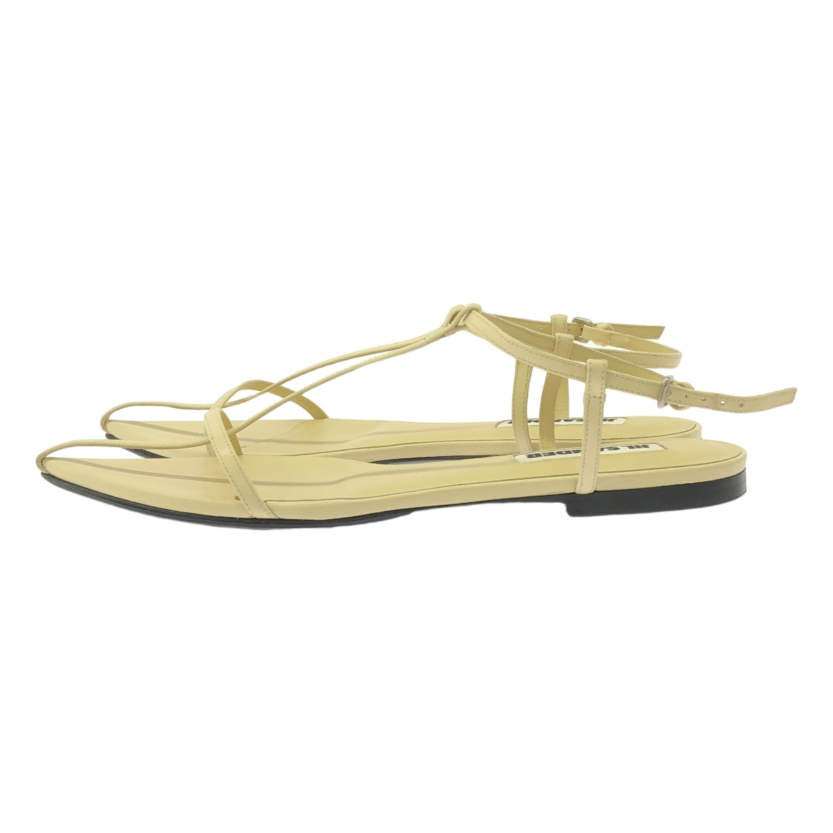 JIL SANDER | POINT FARA pointed toe flat sandals | 37 | Women's