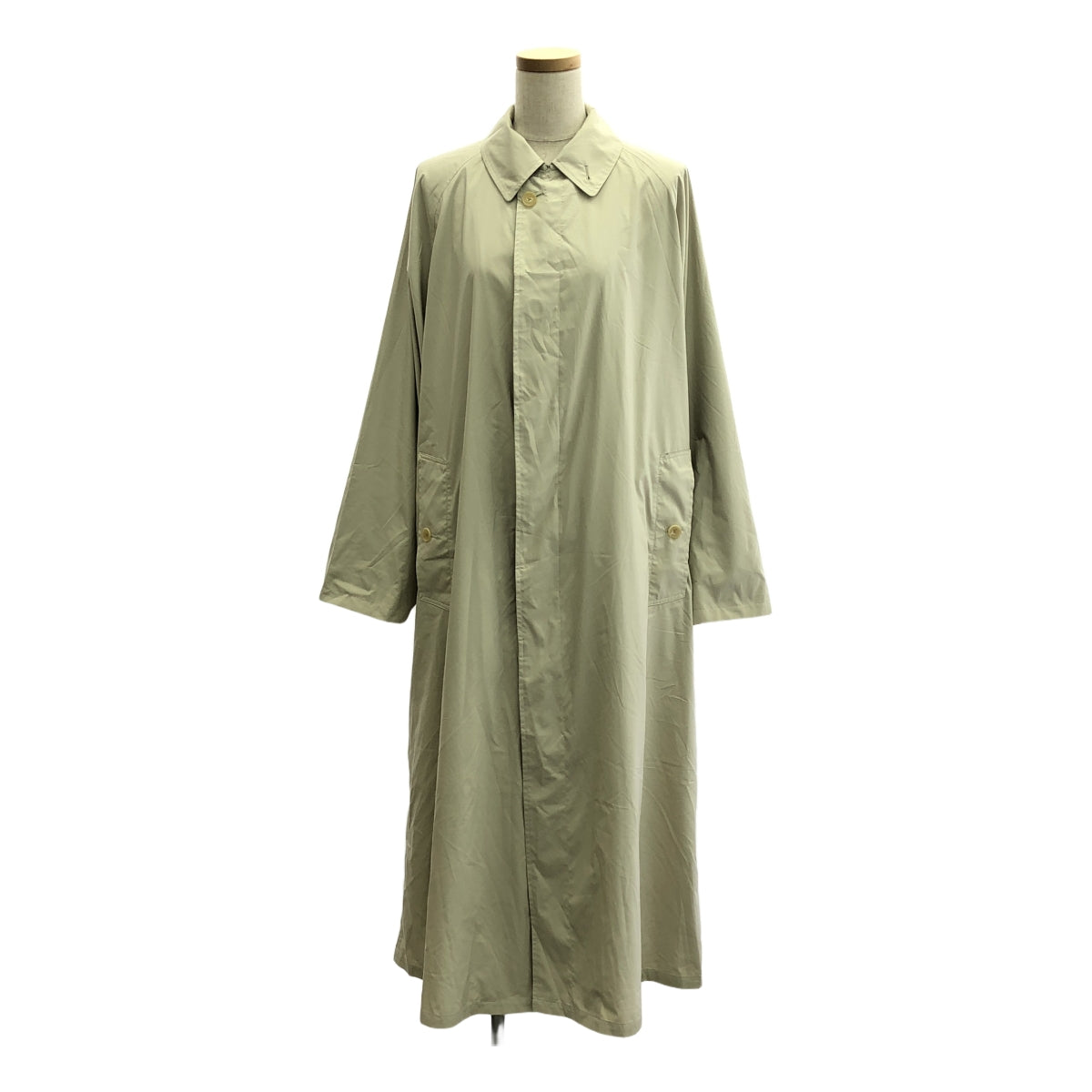 AURALEE | Super Light Poly Balmac Coat | 0 | Women's