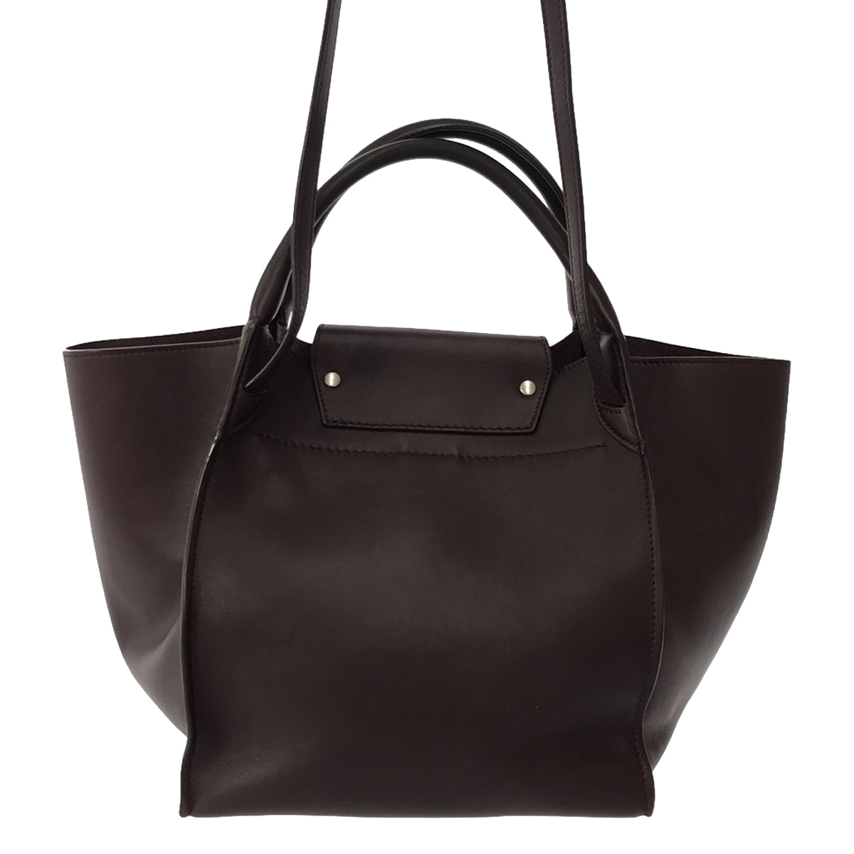 CELINE / セリーヌ | ビッグバッグ スモール 2Wayショルダーバッグ カーフスキン | バーガンディ | レディース