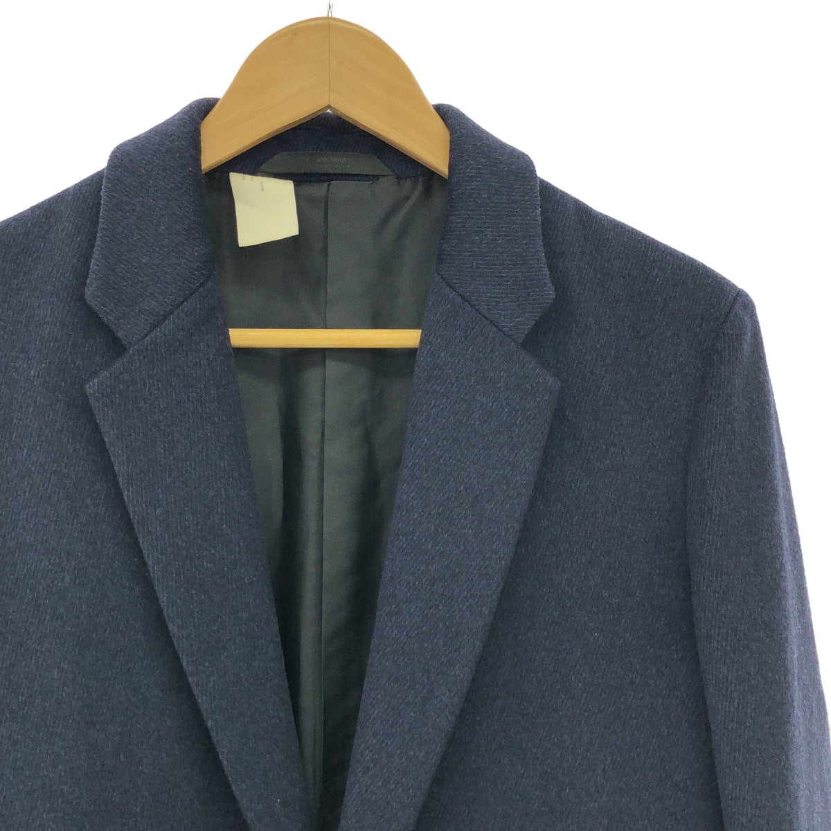 北好萊塢 |羊毛條紋切斯特大衣 |尺寸 36 |海軍 |男士