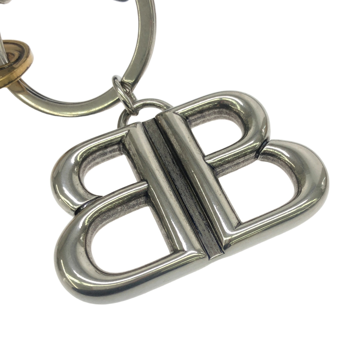 BALENCIAGA / Balenciaga | Le City / Leather Heart Mirror Bag Charm Keychain |
