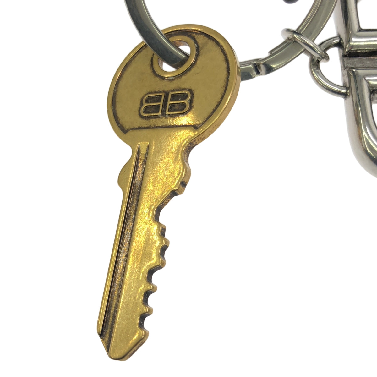 BALENCIAGA / Balenciaga | Le City / Leather Heart Mirror Bag Charm Keychain |