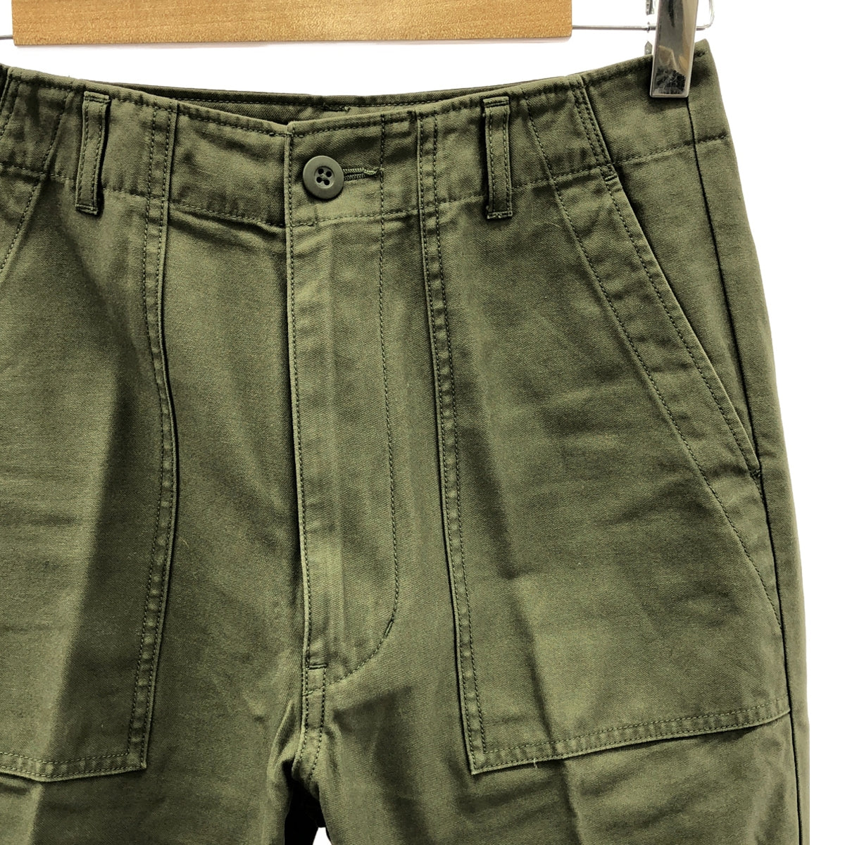Deuxieme Classe | 2021SS | Baker military pants | 34 | Khaki | Women's
