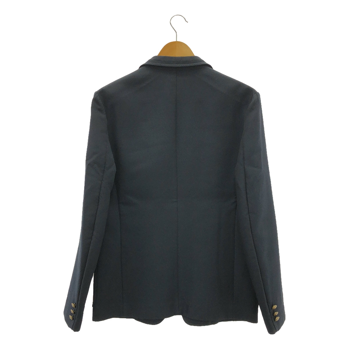 COMME des GARCONS HOMME / コムデギャルソンオム | 2006AW | INブラックウォッチ 金ボタン ブレザー | S | ネイビー | メンズ
