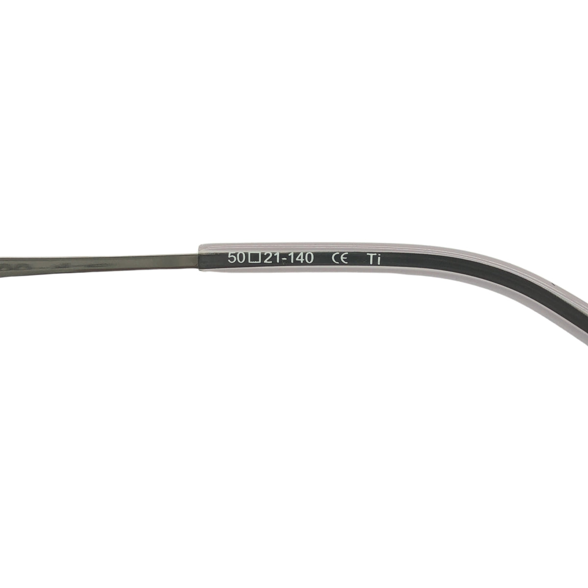 YOHJI YAMAMOTO | 19-0074 Clear Metal Frame Square Glasses | 50◻︎21-140 | Black