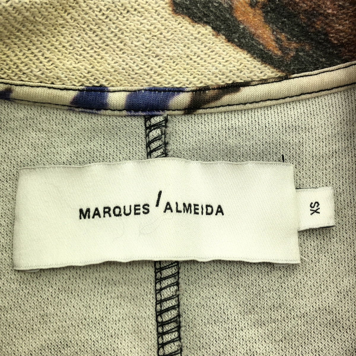 MARQUES ALMEIDA / マルケス アルメイダ | コットンバックスリッドワンピース |