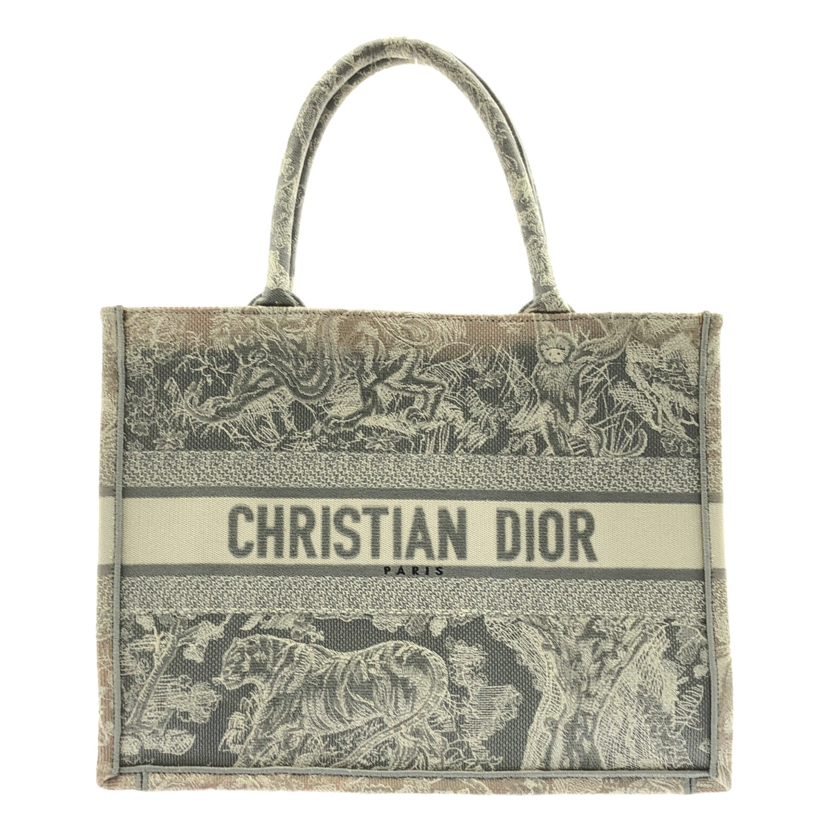 Christian Dior / 기독교 디올 | 트와르 드 주이 리버스 북 토트 백 미디엄 캔버스 |