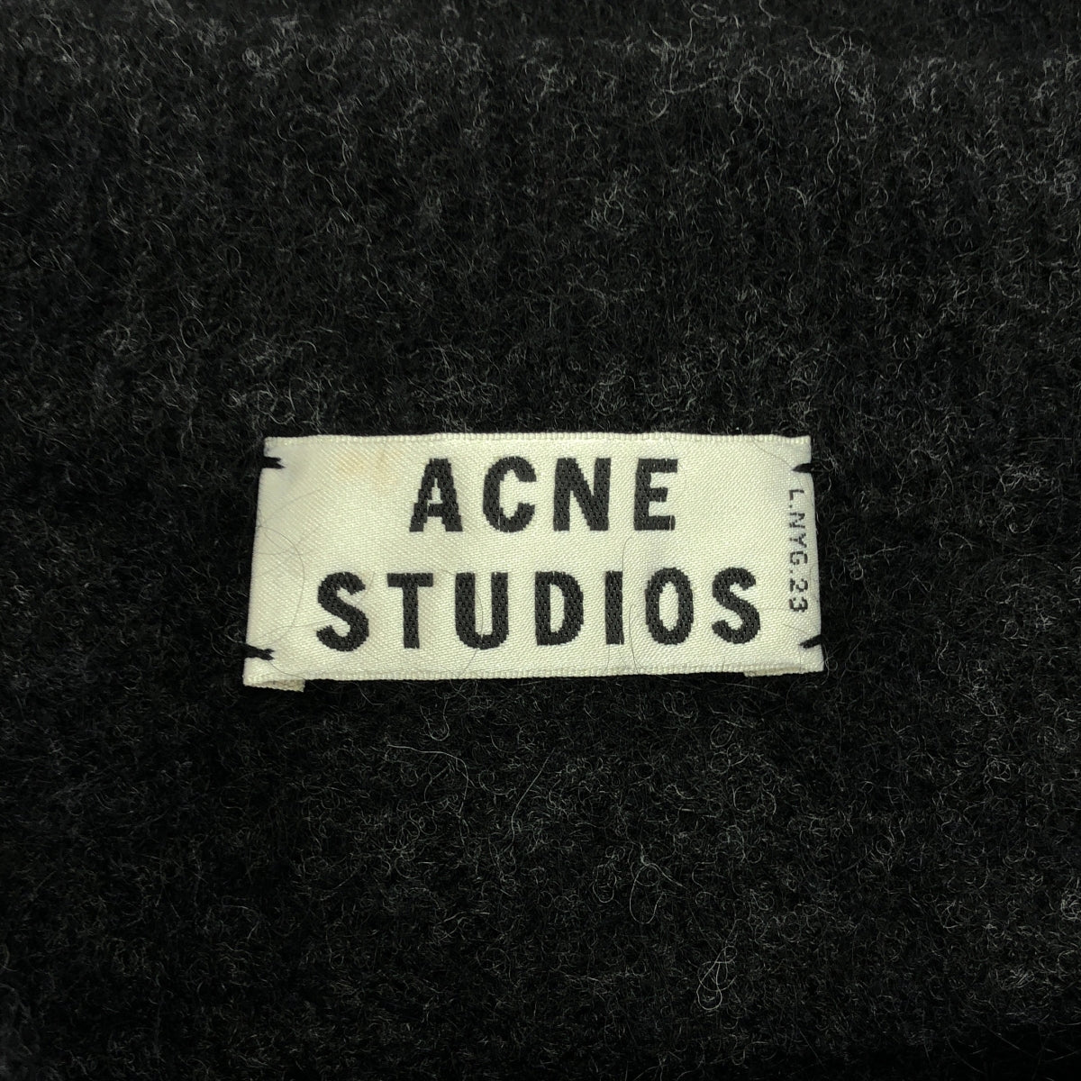 Acne Studios / アクネストゥディオズ | RUE MOHAIR PAW13 クルーネックニット | xxs | チャコールグレー | レディース