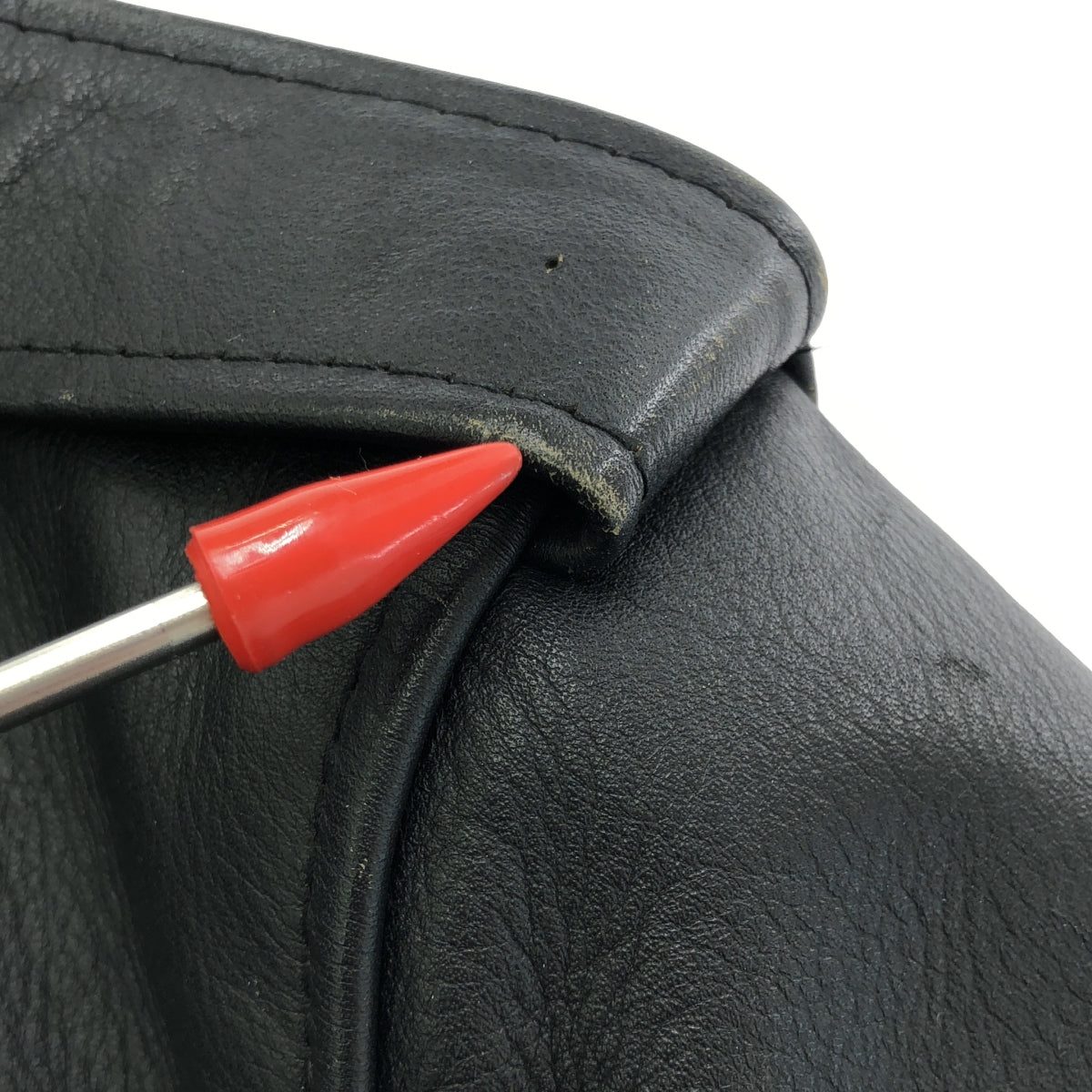 666 Leather Wear / Triple Six Leather Wear | Original tag double riders leather jacket |