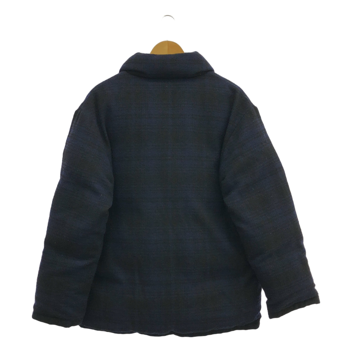 RAKINES / Rakines | 2023AW | BOUCLE TWEED FRENCH DOWN JACKET | 2 | Blue / Black | Men's