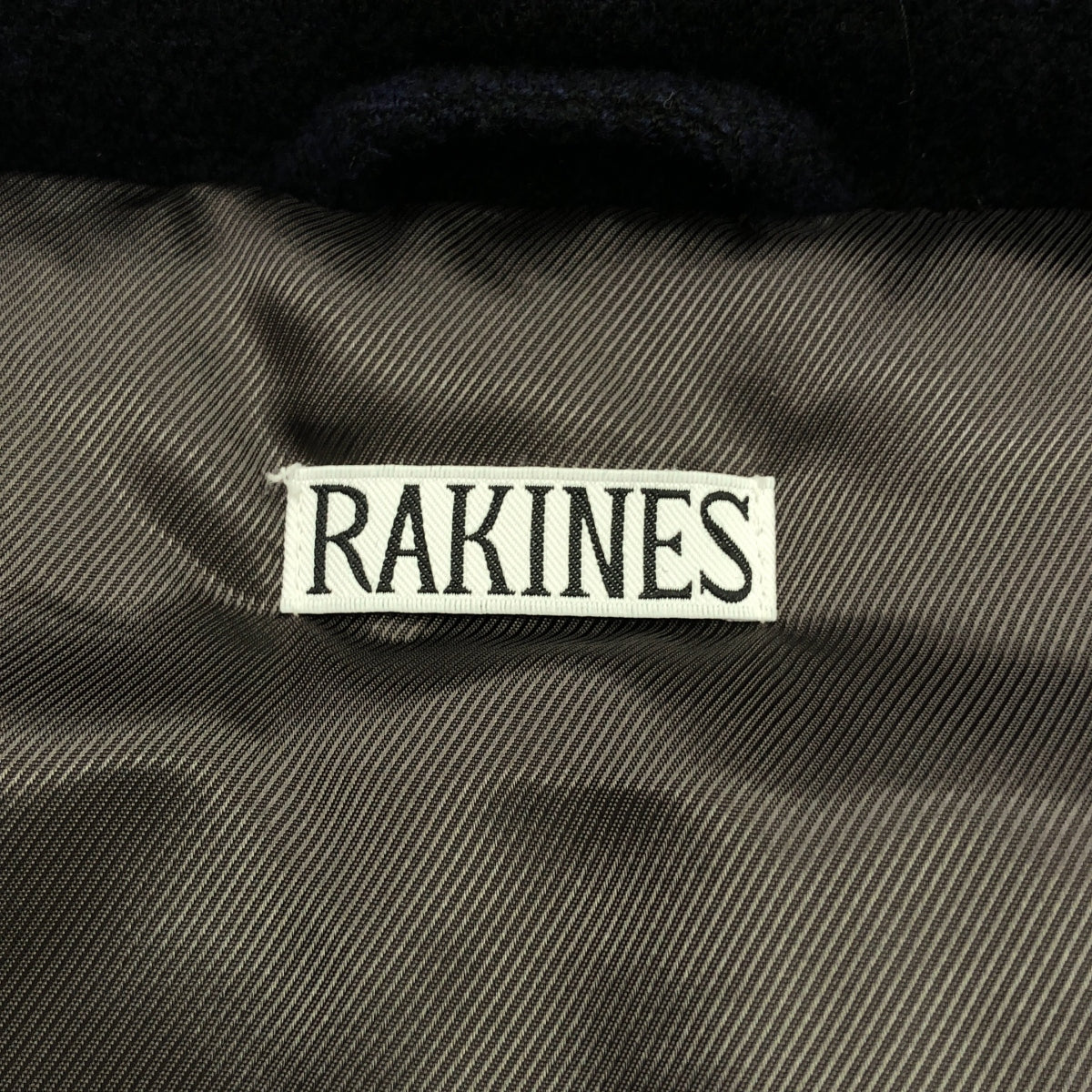 RAKINES / Rakines | 2023AW | BOUCLE TWEED FRENCH DOWN JACKET | 2 | Blue / Black | Men's