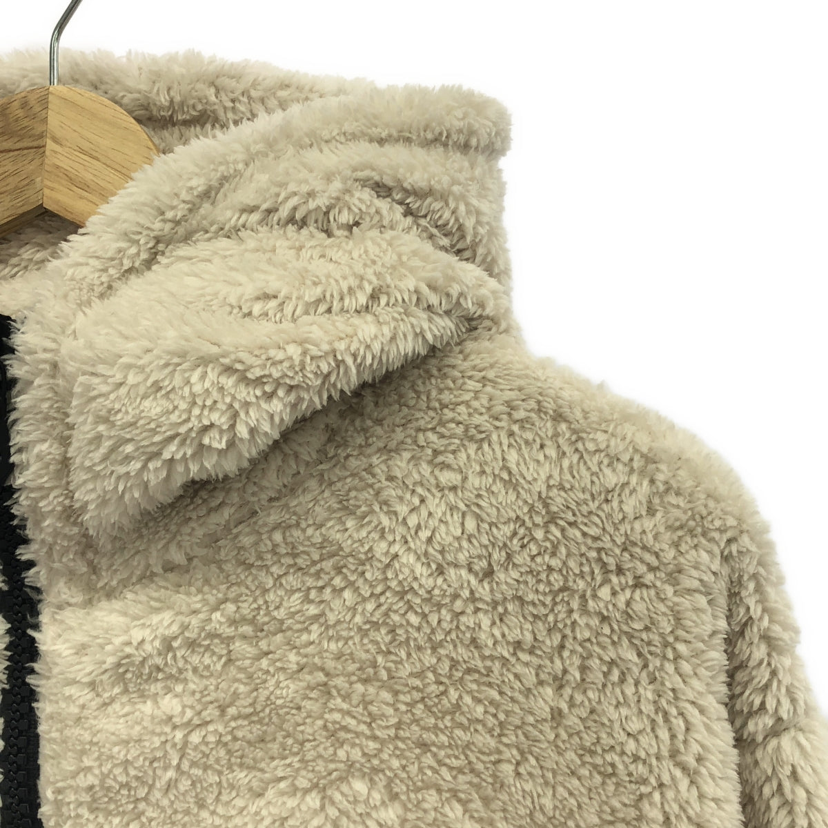 STUD MUFFIN | Coral fleece big LA appliqué & bear sagara patch hoodie jacket | 4 | Men's