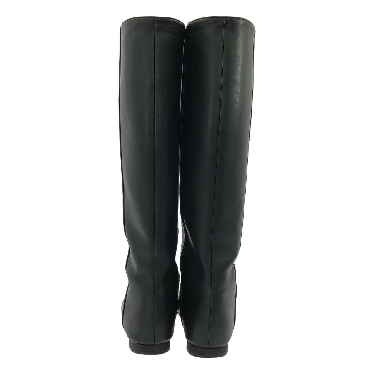 CLANE / クラネ | LOW HEEL LONG BOOTS ローヒール ロング ブーツ | 38 | ブラック | レディース