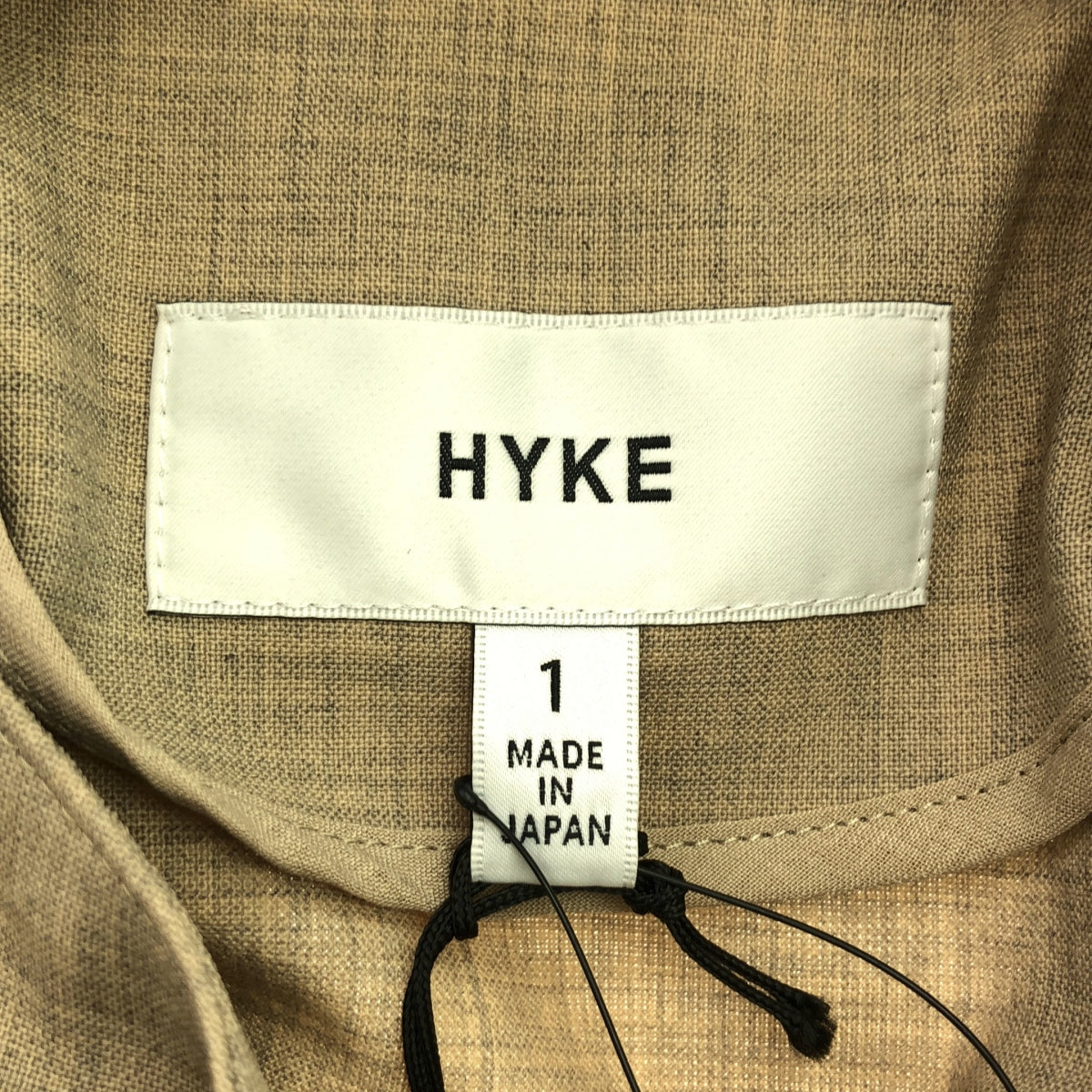 HYKE / ハイク | 2021SS | STRETCH TROPICAL MILITARY COAT ミリタリー コート | 01 | レディース