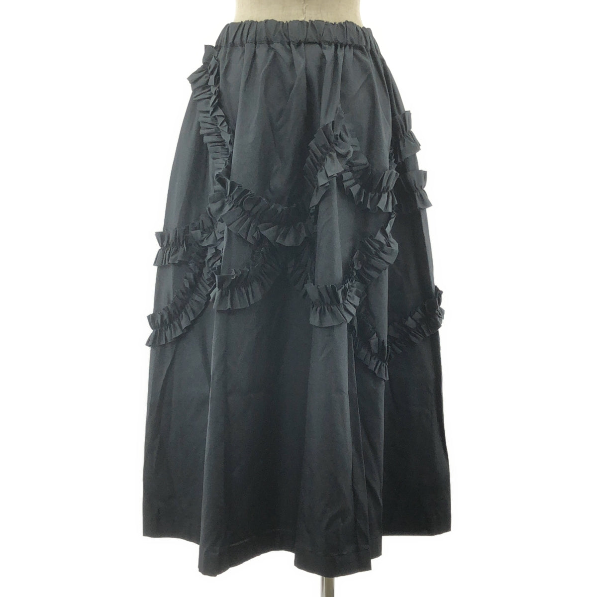 noir kei ninomiya / ノワールケイニノミヤ | コットン ブロードフリルスカート | M | レディース