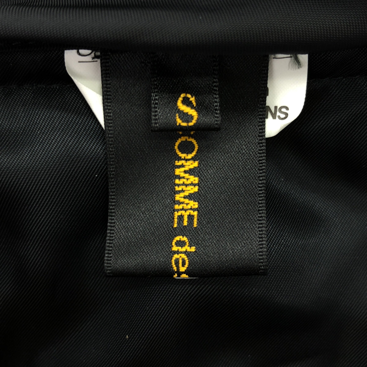COMME des GARCONS / 콤데 갤슨 | 2011AW | 울 다른 소재 전환 모닝 재킷 | S | 블랙 | 여성