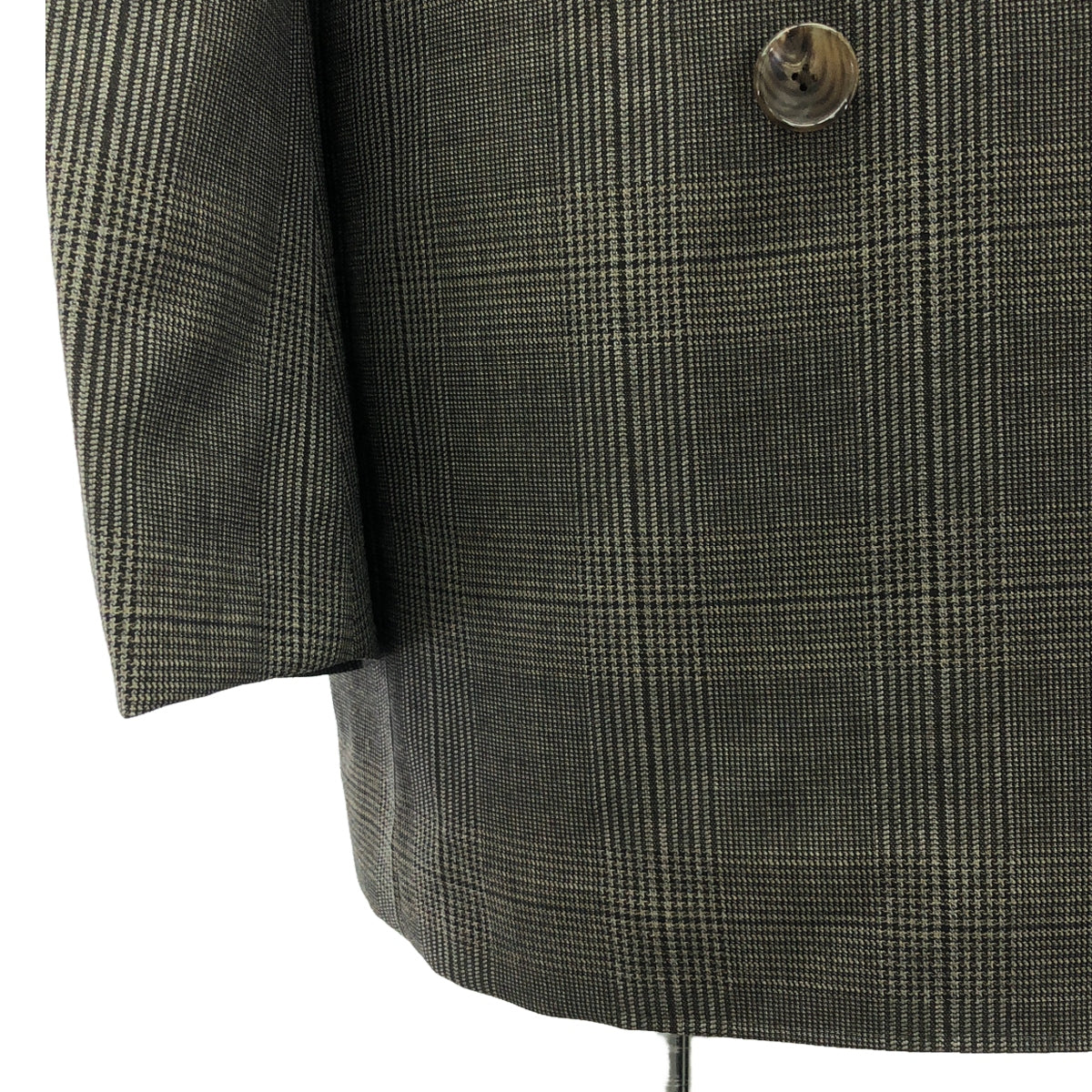 【新品】 AP STUDIO / エーピーストゥディオ | 2021SS | COUTURE D`ADAM / クチュールドアダム POW ダブル ジャケット | 36 | グレー | レディース