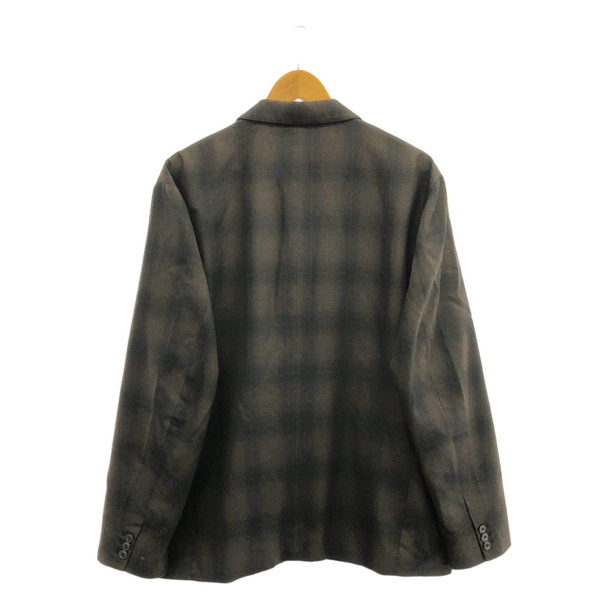 STUSSY / 스테이시 | 2020AW | SHADOW PLAID SPORT COAT 옴브레 체크 2B 테일러드 재킷 | L | 남성
