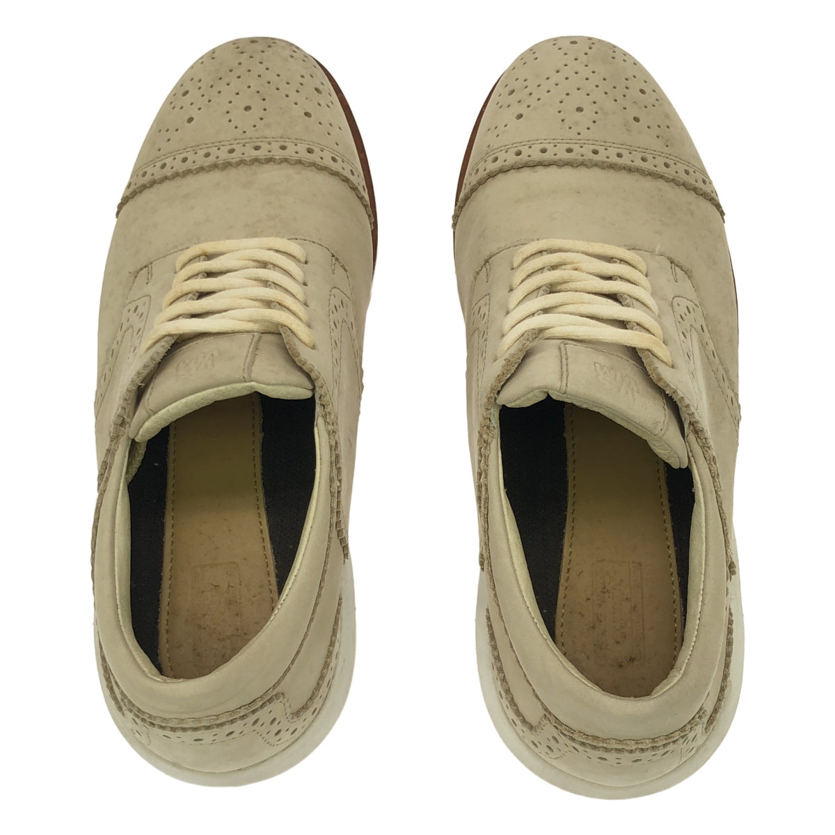 visvim | BUCKMINSTER CAP Nubuck Leather Medallion Sneakers | US9.5 | Men's