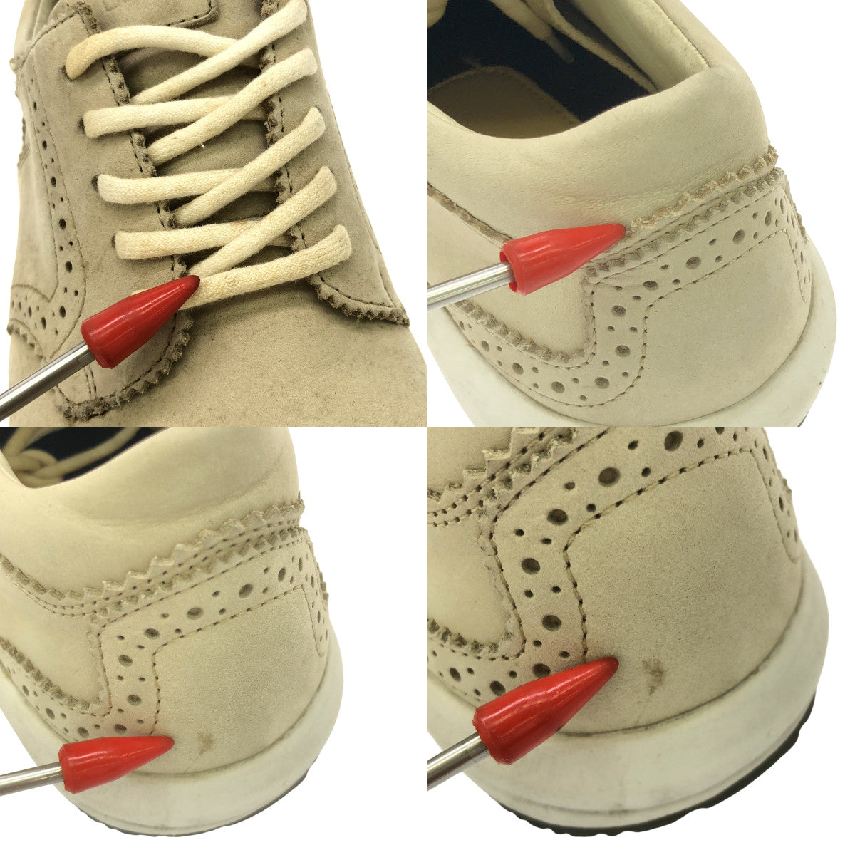 visvim | BUCKMINSTER CAP Nubuck Leather Medallion Sneakers | US9.5 | Men's